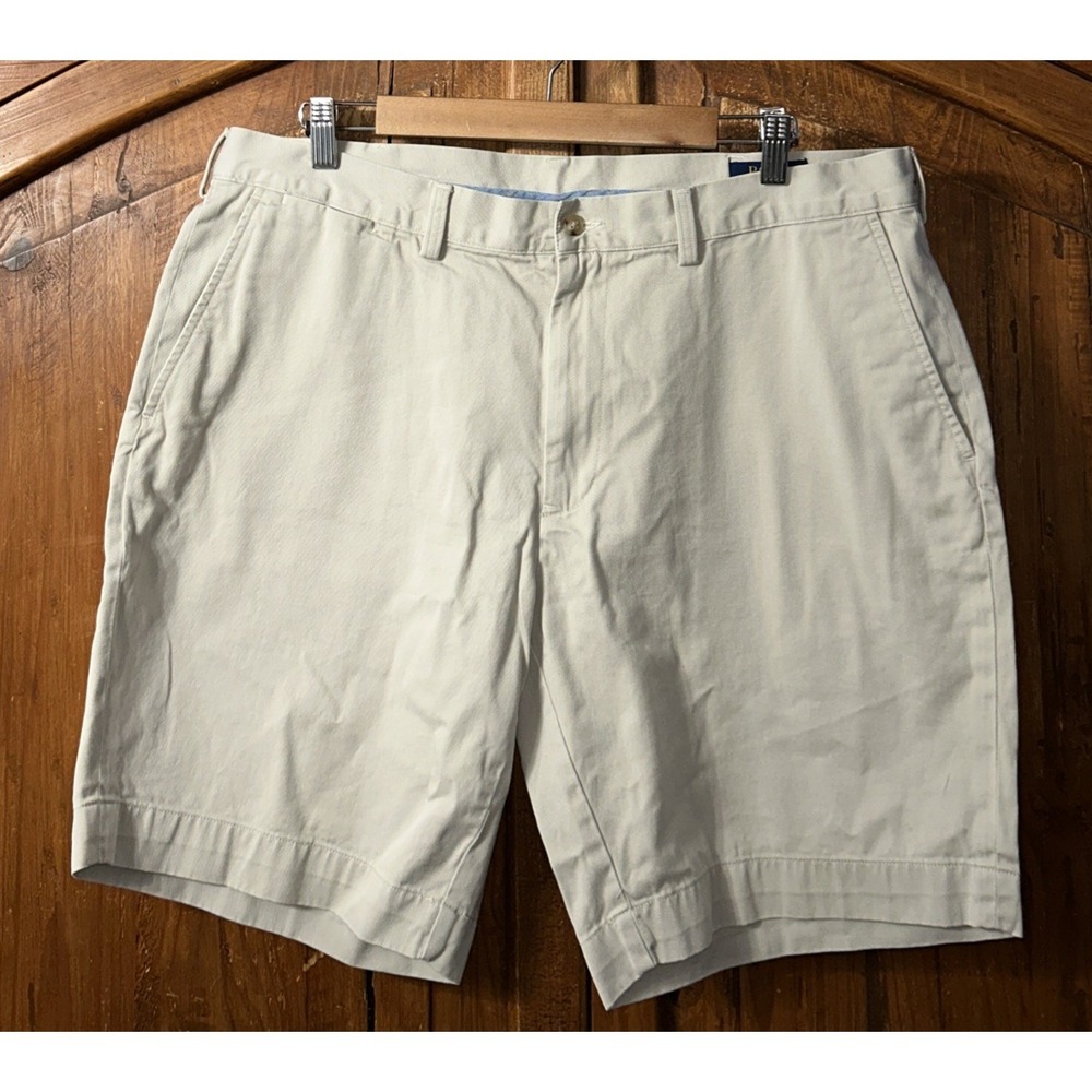 Mens POLO Ralph Lauren Classic Fit 9" Twill Chino Shorts Size 38